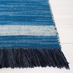 Safavieh Striped Kilim 708 Rug, STK708 - Orange / Blue