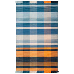 Safavieh Striped Kilim 708 Rug, STK708 - Orange / Blue