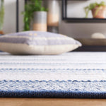 Safavieh Striped Kilim 803 Rug, STK803 - Grey / Blue