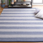 Safavieh Striped Kilim 803 Rug, STK803 - Grey / Blue