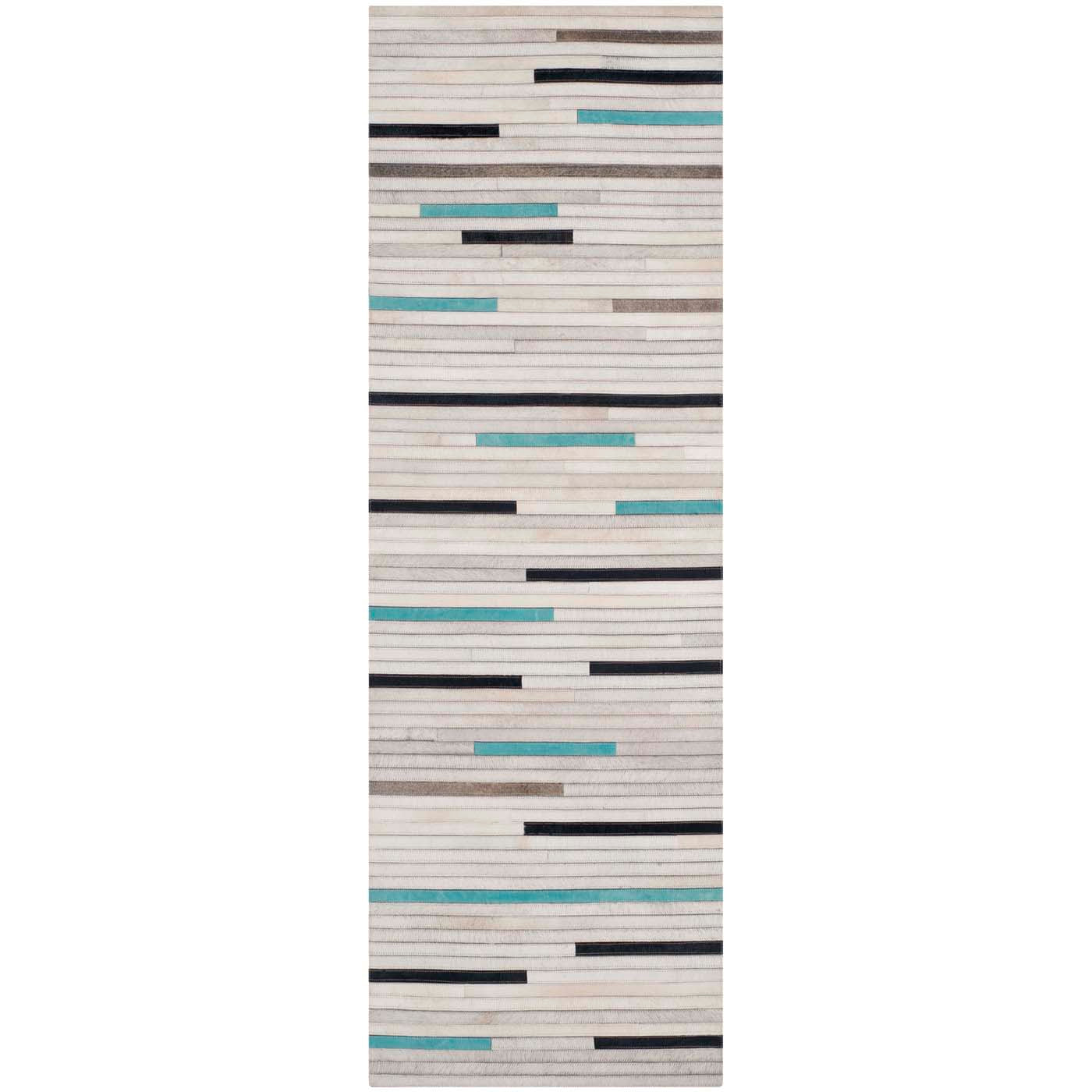 Safavieh Studio Leather 171 Rug, STL171 - Grey / Multi