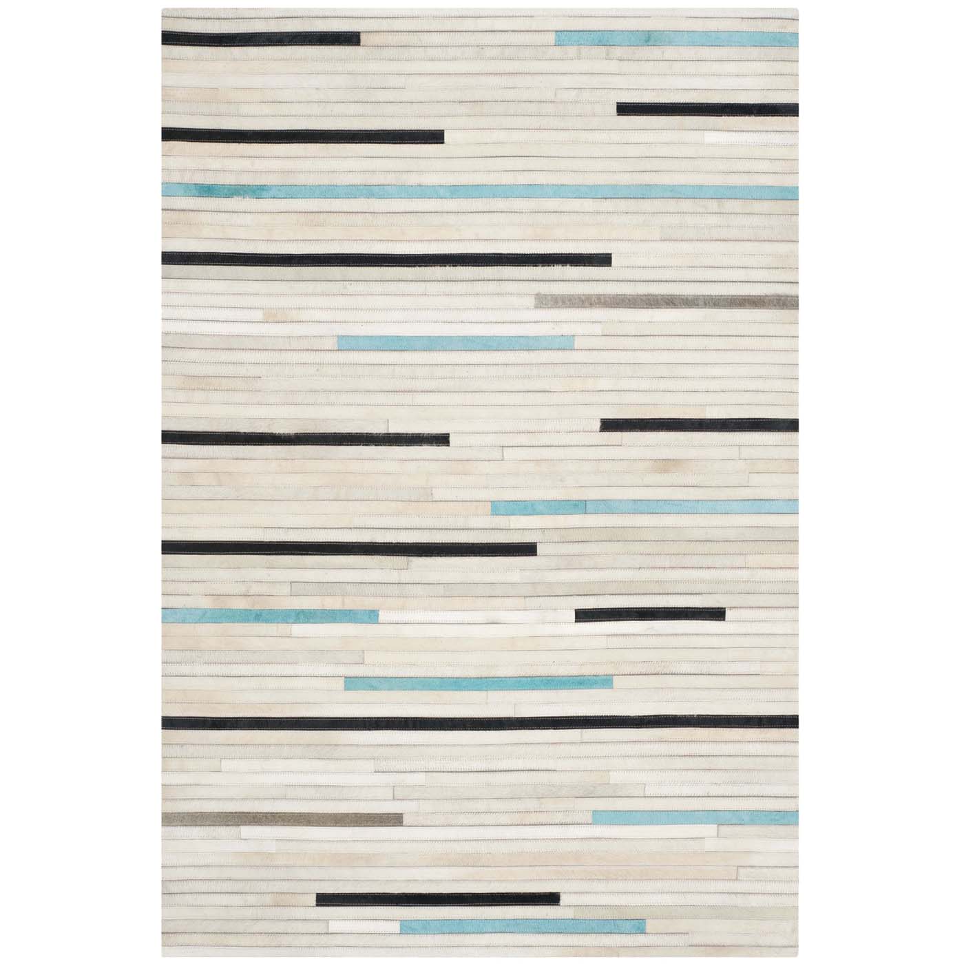 Safavieh Studio Leather 171 Rug, STL171 - Grey / Multi