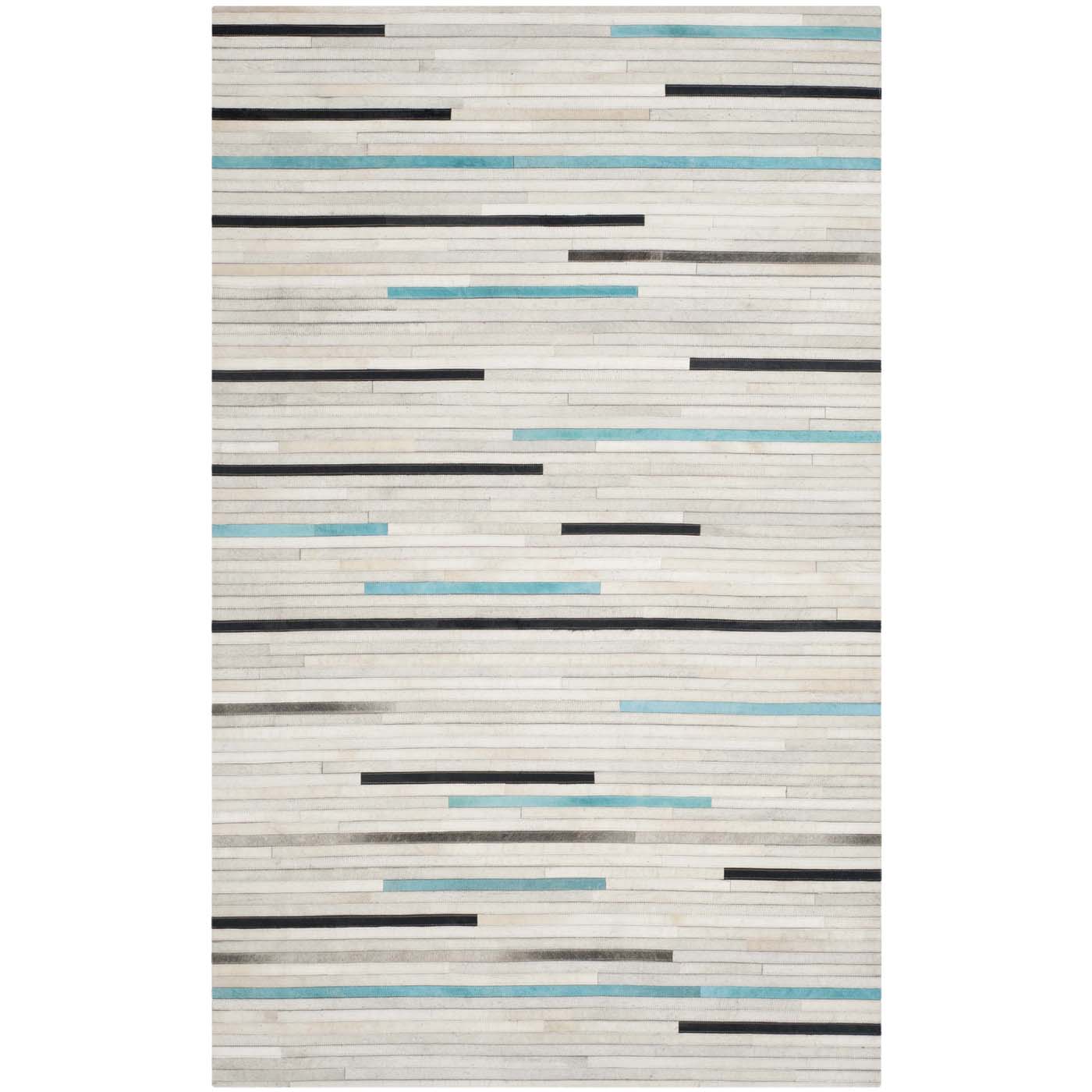 Safavieh Studio Leather 171 Rug, STL171 - Grey / Multi