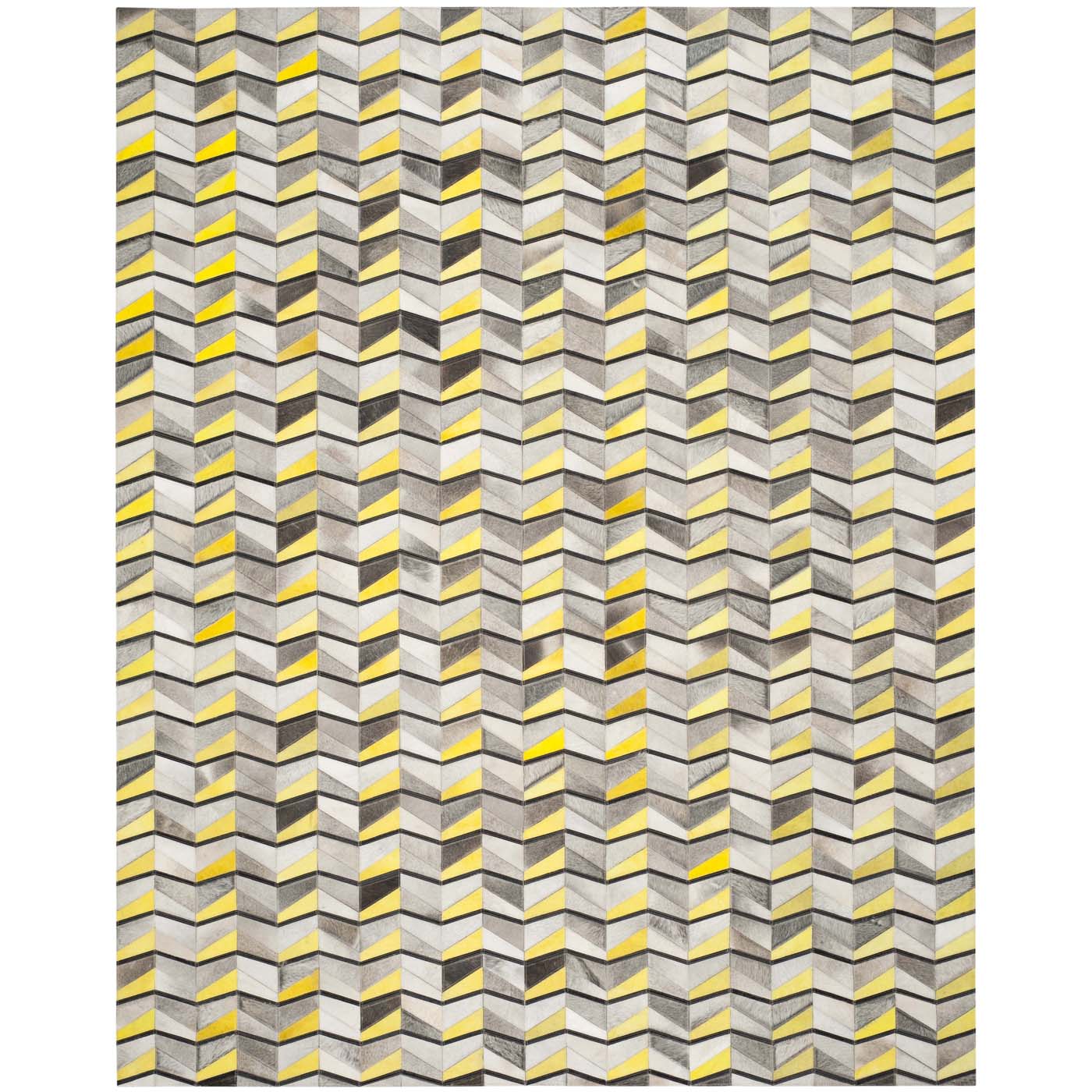 Safavieh Studio Leather 173 Rug, STL173 - Ivory / Yellow