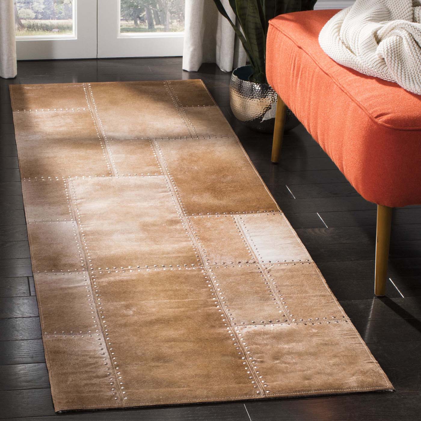 Safavieh Studio Leather 174 Rug, STL174 - Beige