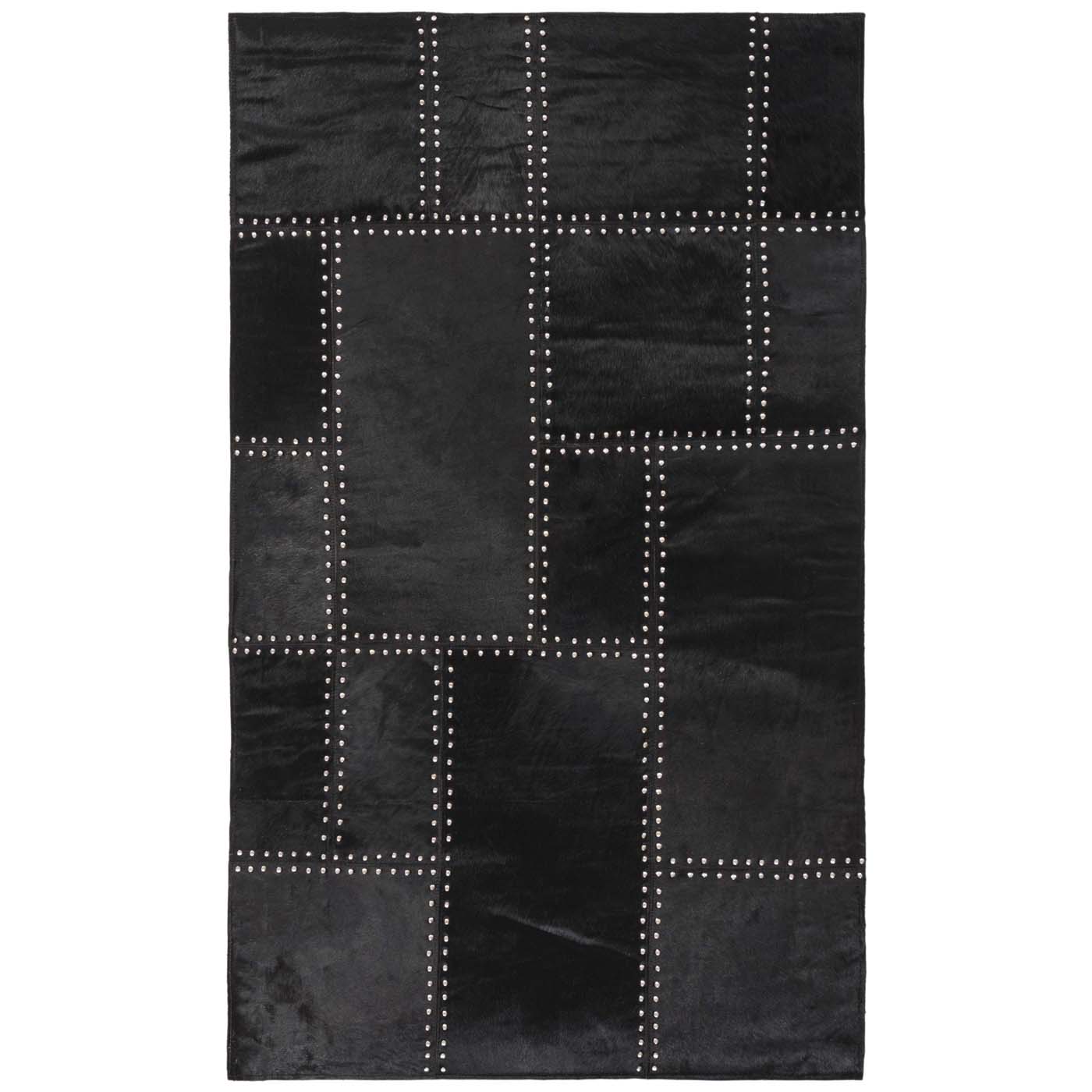 Safavieh Studio Leather 174 Rug, STL174 - Black