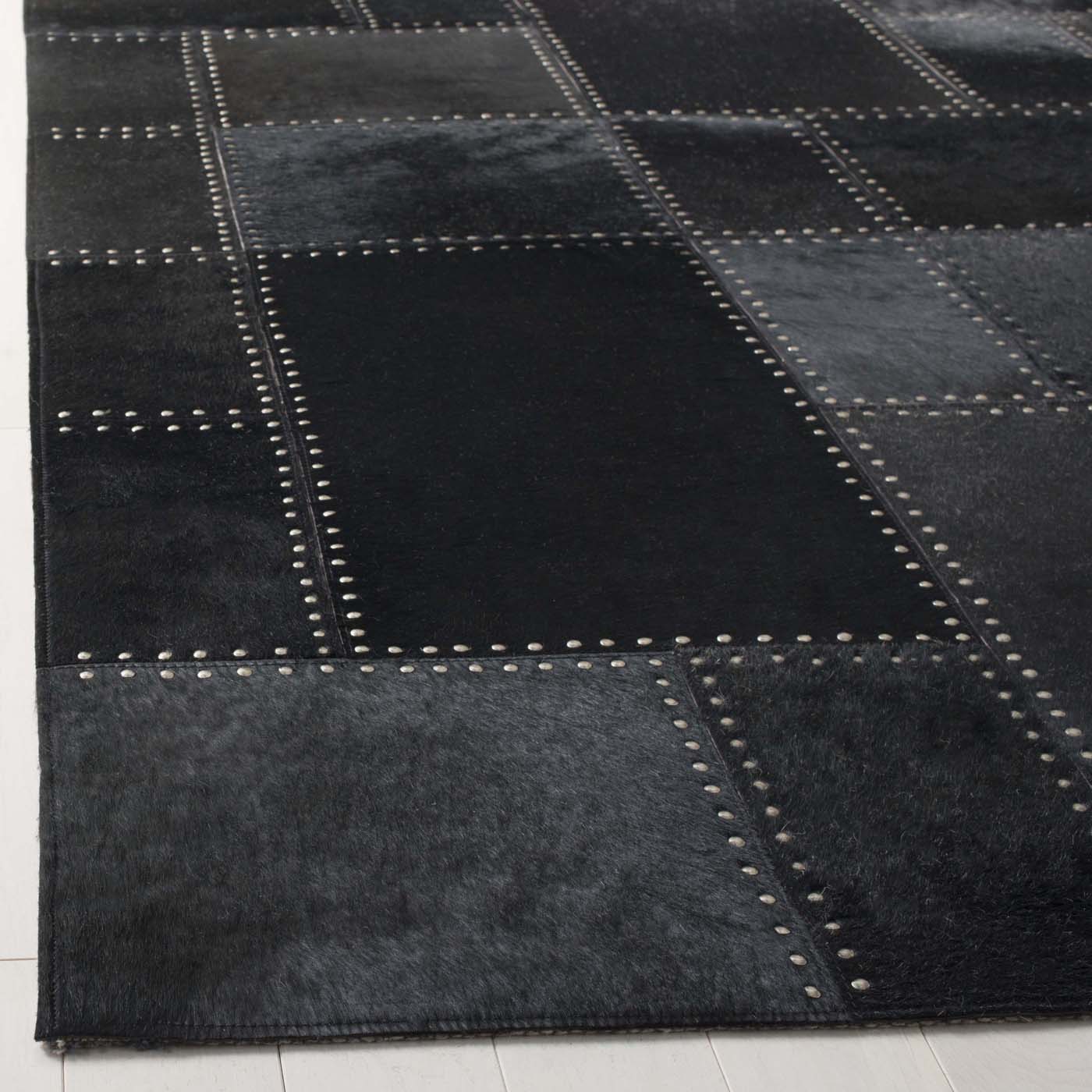 Safavieh Studio Leather 174 Rug, STL174 - Black