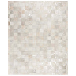 Safavieh Studio Leather 214 Rug, STL214 - Ivory / Silver