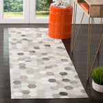 Safavieh Studio Leather 217 Rug, STL217 - Ivory / Grey