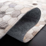 Safavieh Studio Leather 217 Rug, STL217 - Ivory / Grey