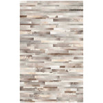 Safavieh Studio Leather 218 Rug, STL218 - Grey / Ivory