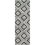 Safavieh Studio Leather 221 Rug, STL221 - Ivory / Dark Grey