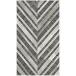 Safavieh Studio Leather 223 Rug, STL223 - Ivory / Dark Grey