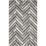 Safavieh Studio Leather 223 Rug, STL223 - Ivory / Dark Grey