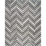 Safavieh Studio Leather 223 Rug, STL223 - Ivory / Dark Grey