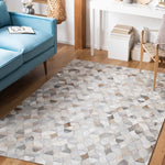 Safavieh Studio Leather 231 Rug, STL231 - Ivory / Grey