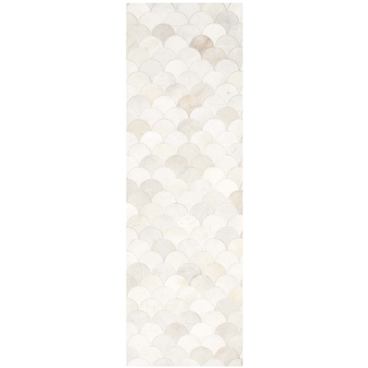 Safavieh Studio Leather 311 Rug, STL311 - Ivory / Grey