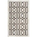 Safavieh Studio Leather 662 Rug, STL662 - Ivory / Grey