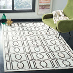 Safavieh Studio Leather 662 Rug, STL662 - Ivory / Grey