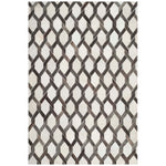 Safavieh Studio Leather 666 Rug, STL666 - Ivory / Grey