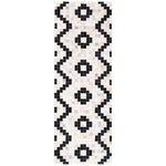 Safavieh Studio Leather 811 Rug, STL811 - Ivory / Black