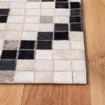 Safavieh Studio Leather 811 Rug, STL811 - Ivory / Black