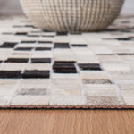 Safavieh Studio Leather 811 Rug, STL811 - Ivory / Black