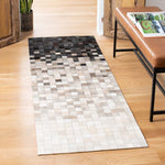 Safavieh Studio Leather 813 Rug, STL813 - Ivory / Black