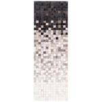 Safavieh Studio Leather 813 Rug, STL813 - Ivory / Black