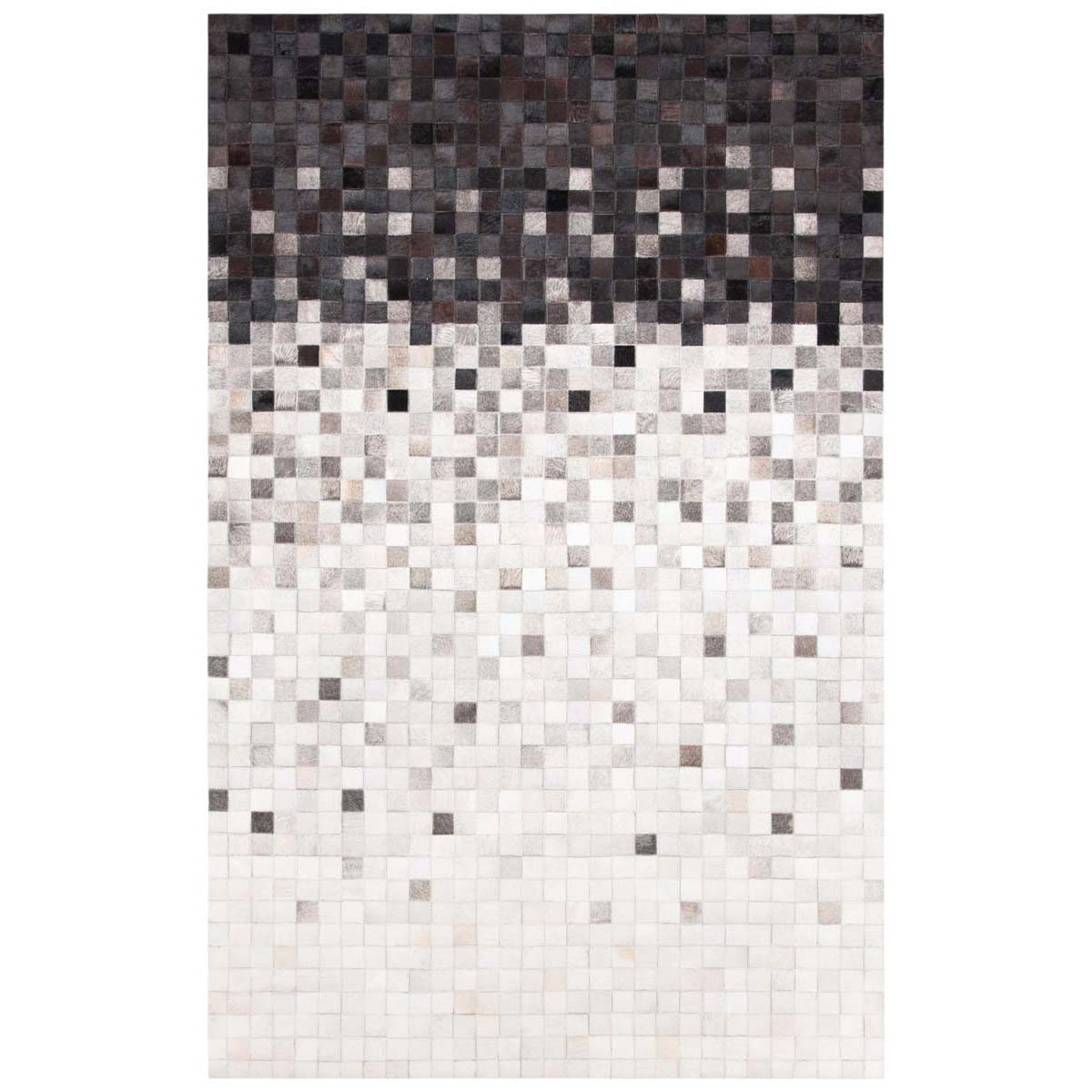 Safavieh Studio Leather 813 Rug, STL813 - Ivory / Black