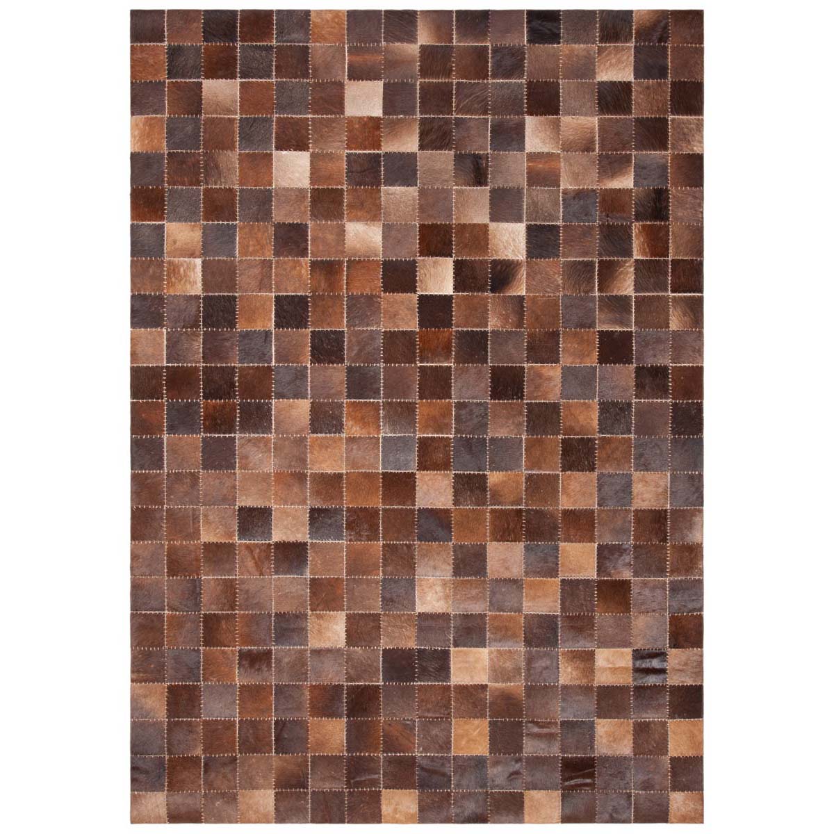 Safavieh Studio Leather 815 Rug, STL815 - Brown / Beige