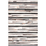 Safavieh Studio Leather 816 Rug, STL816 - Ivory / Black