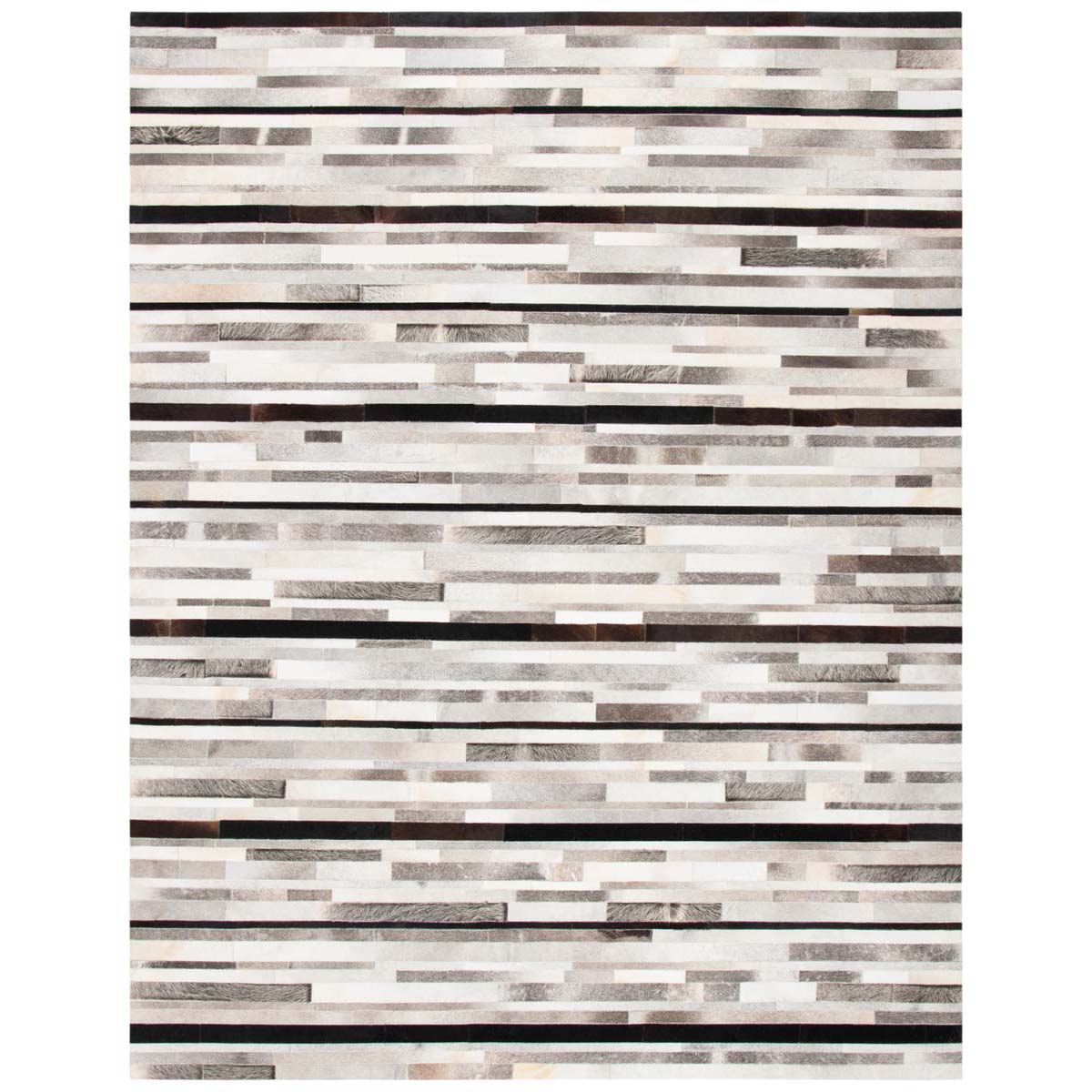 Safavieh Studio Leather 816 Rug, STL816 - Ivory / Black