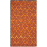 Safavieh Straw Patch 211 Rug, STP211 - Rust / Gold