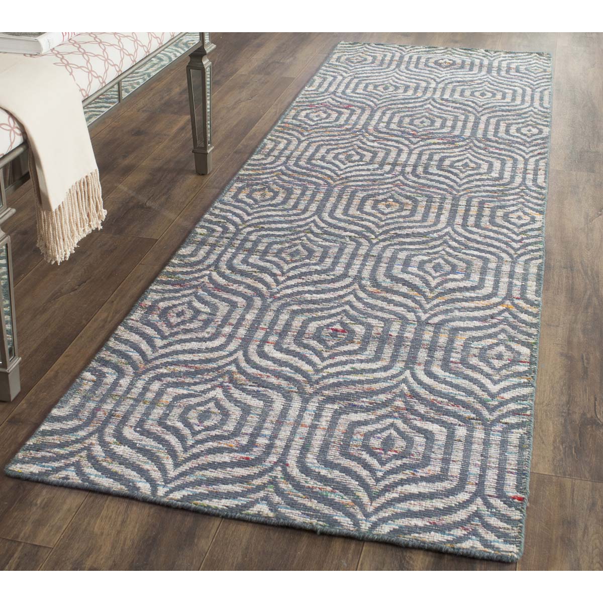 Safavieh Straw Patch 212 Rug, STP212 - Blue / Multi