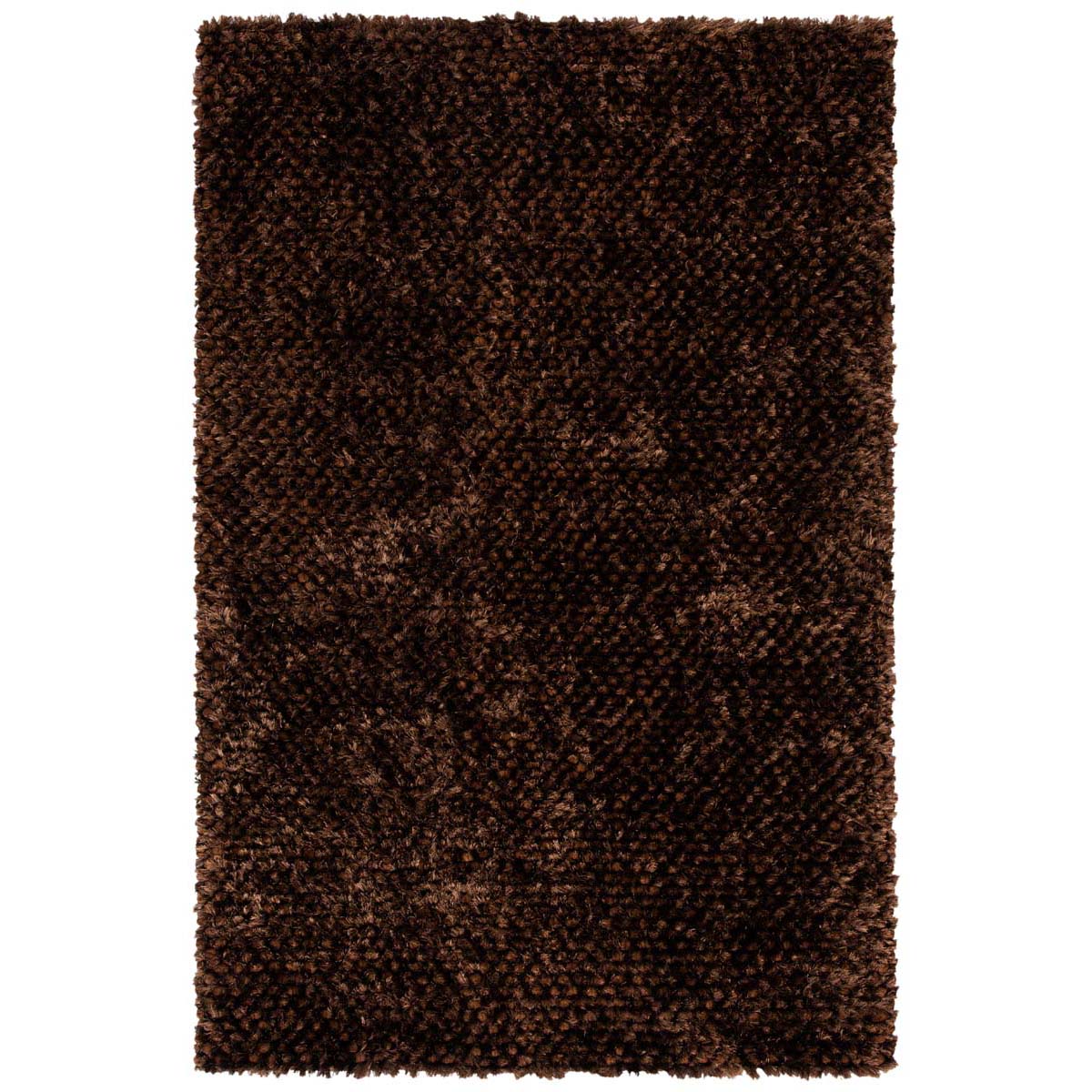 Safavieh Saint Tropez Shag 641 Rug, STS641 - Chocolate