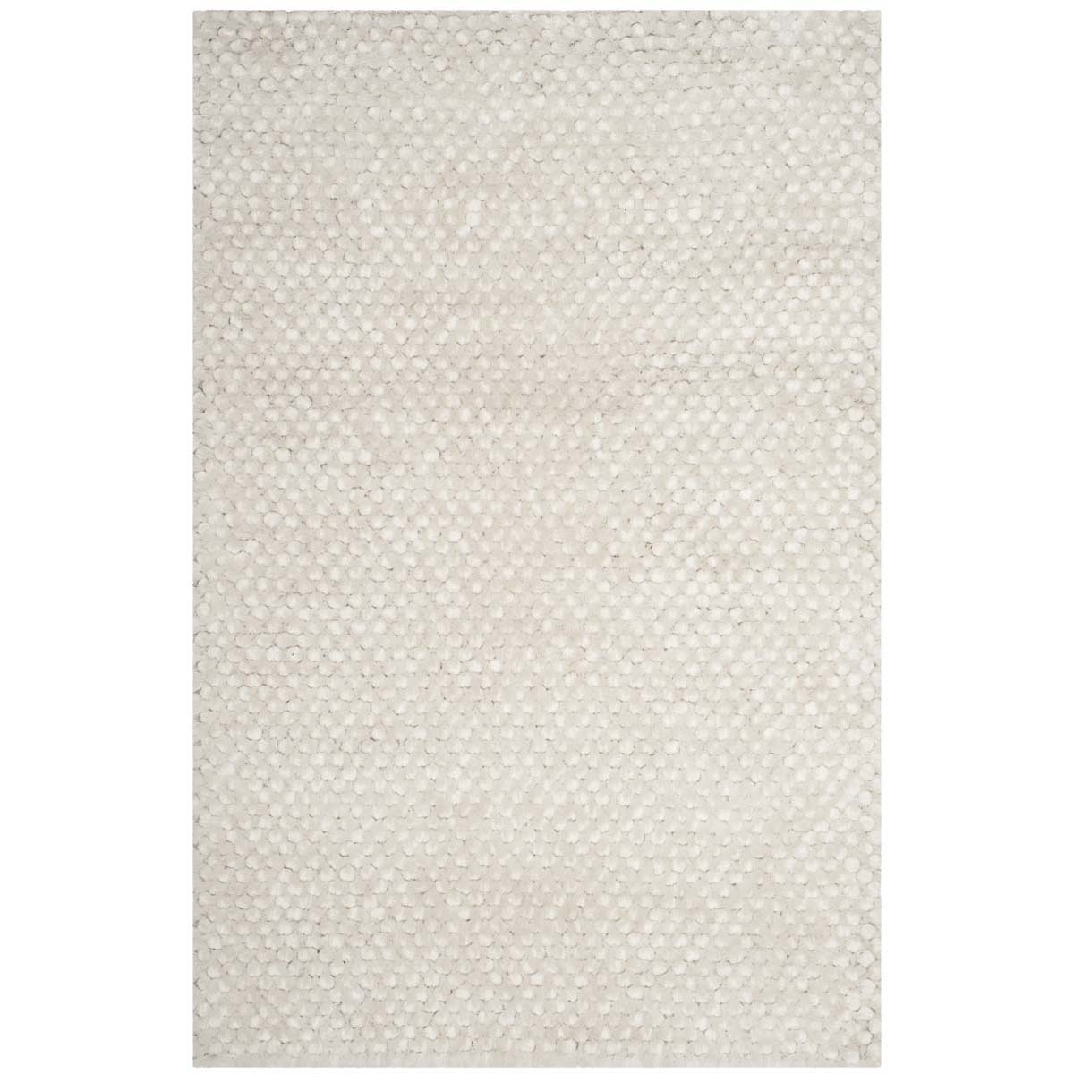 Safavieh Saint Tropez Shag 641 Rug, STS641 - Snow White