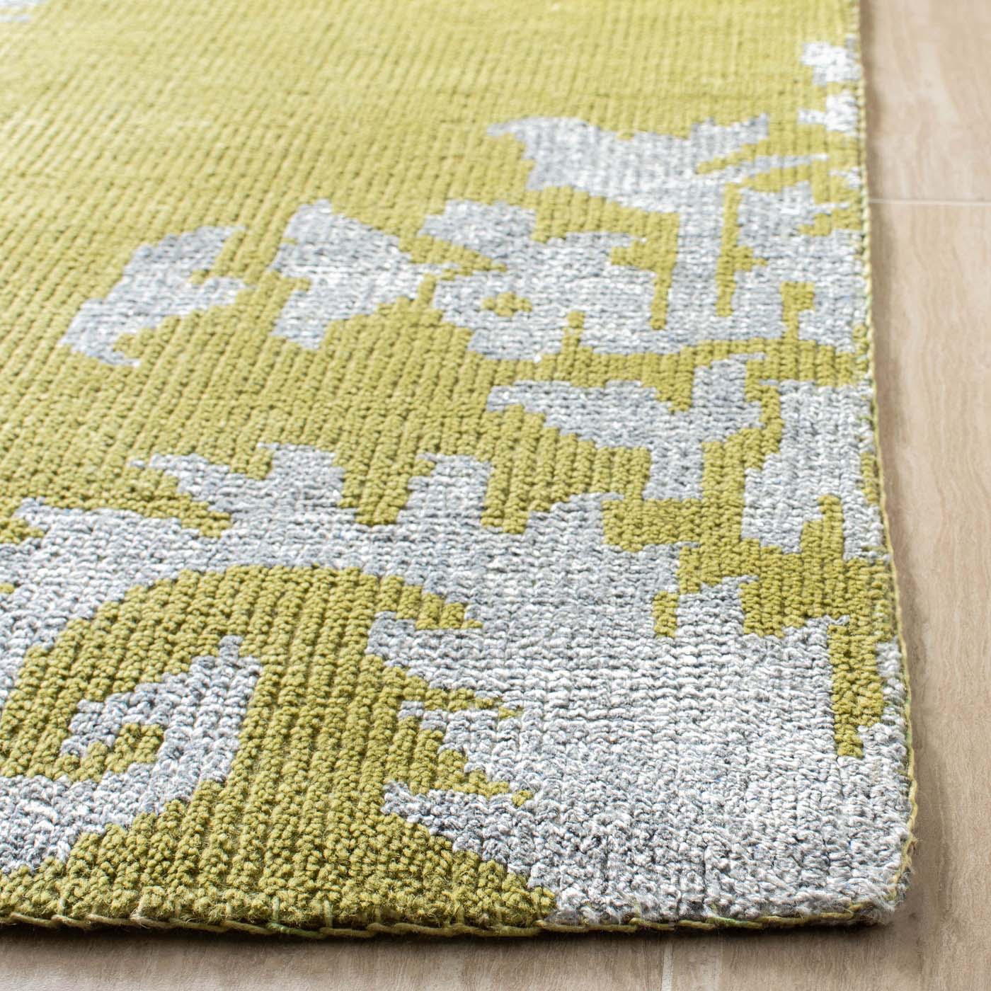 Safavieh Stone Wash 235 Rug, STW235 - Chartreuse