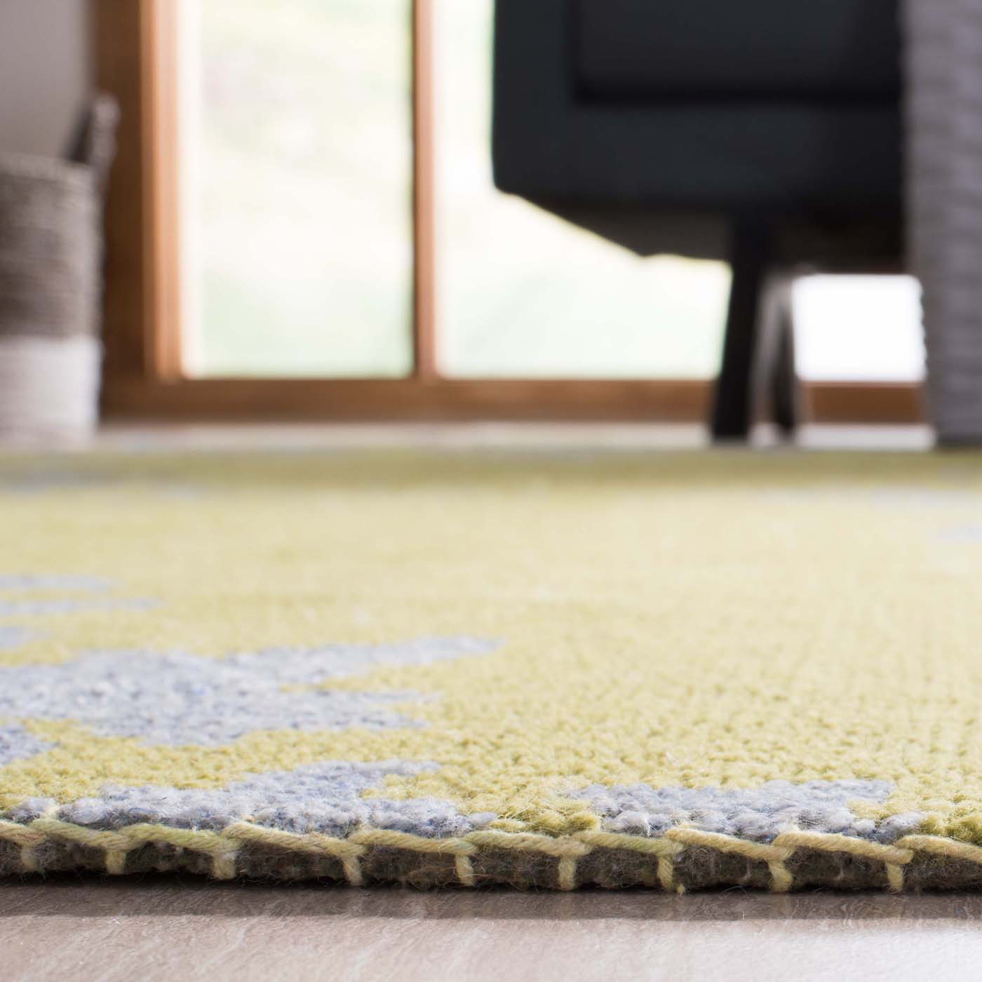 Safavieh Stone Wash 235 Rug, STW235 - Chartreuse