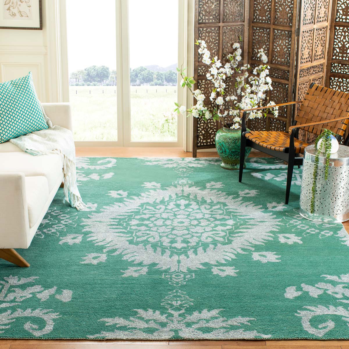 Safavieh Stone Wash 235 Rug, STW235 - Emerald