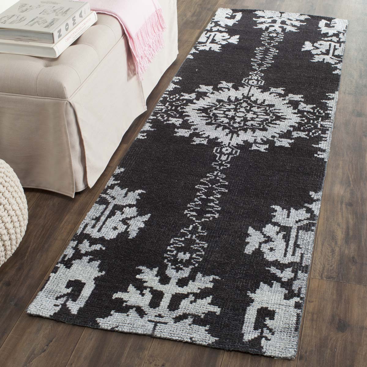 Safavieh Stone Wash 235 Rug, STW235 - Charcoal