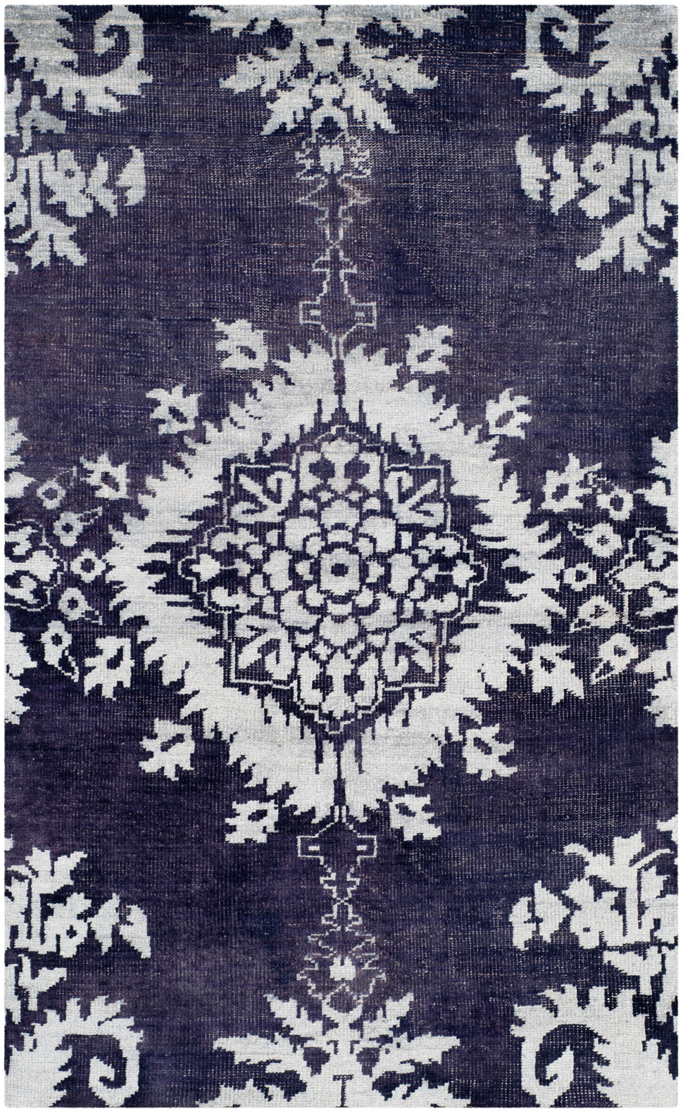 Safavieh Stone Wash 235 Rug, STW235 - Deep Purple