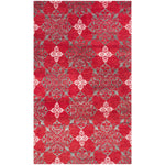 Safavieh Stone Wash 243 Rug, STW243 - Red / Ivory