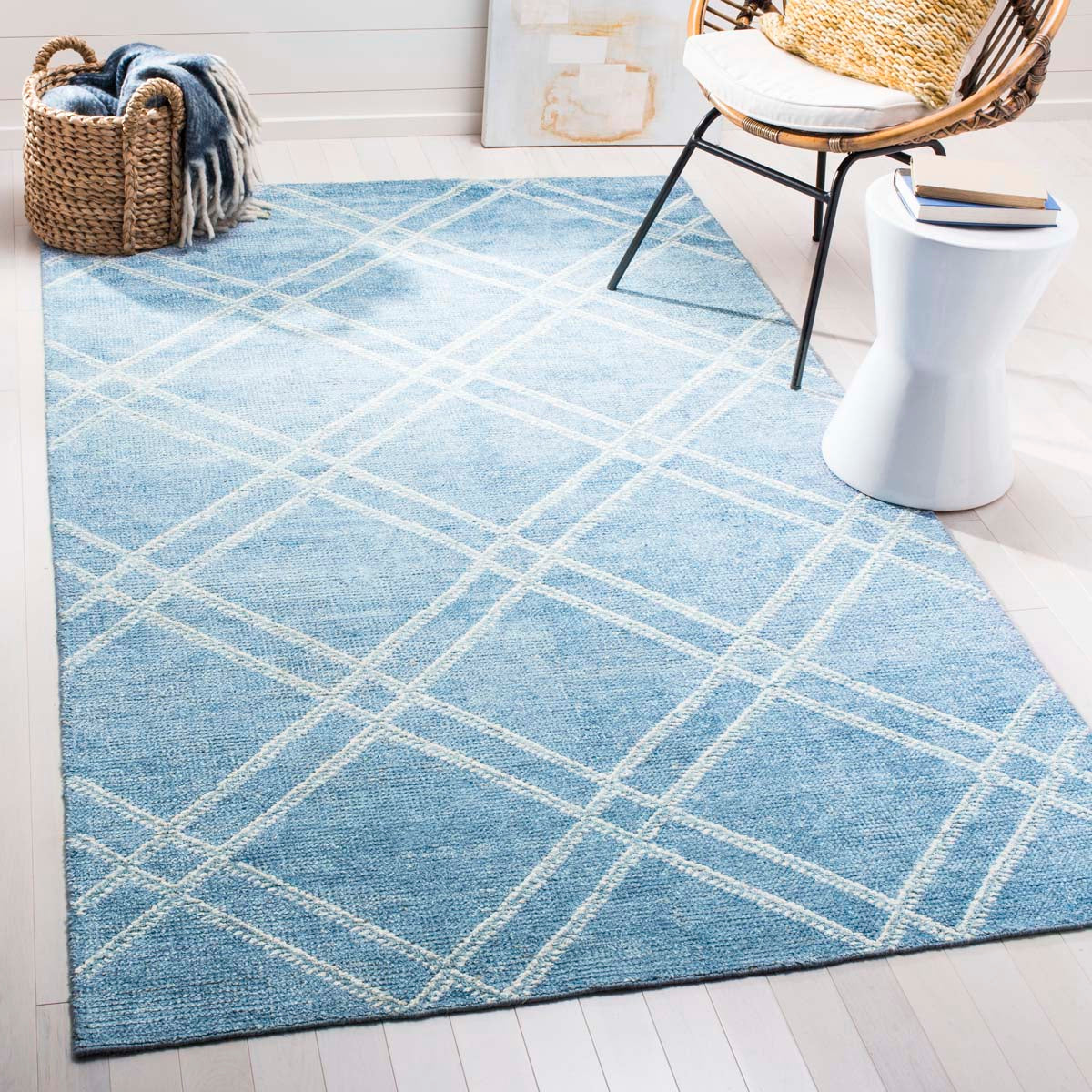 Safavieh Stone Wash 701 Rug, STW701 - Deep Blue