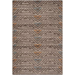 Safavieh Stone Wash 901 Rug, STW901 - Dark Brown / Multi