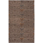 Safavieh Stone Wash 901 Rug, STW901 - Dark Brown / Multi