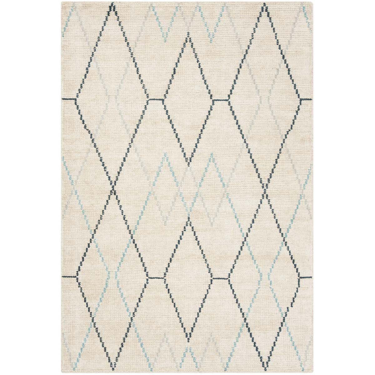 Safavieh Stone Wash 903 Rug, STW903 - Ivory / Blue