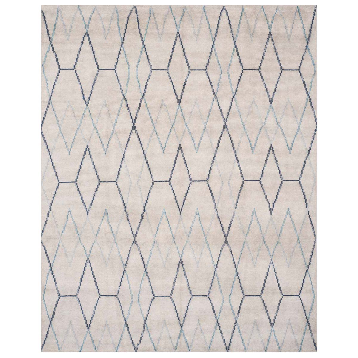 Safavieh Stone Wash 903 Rug, STW903 - Ivory / Blue