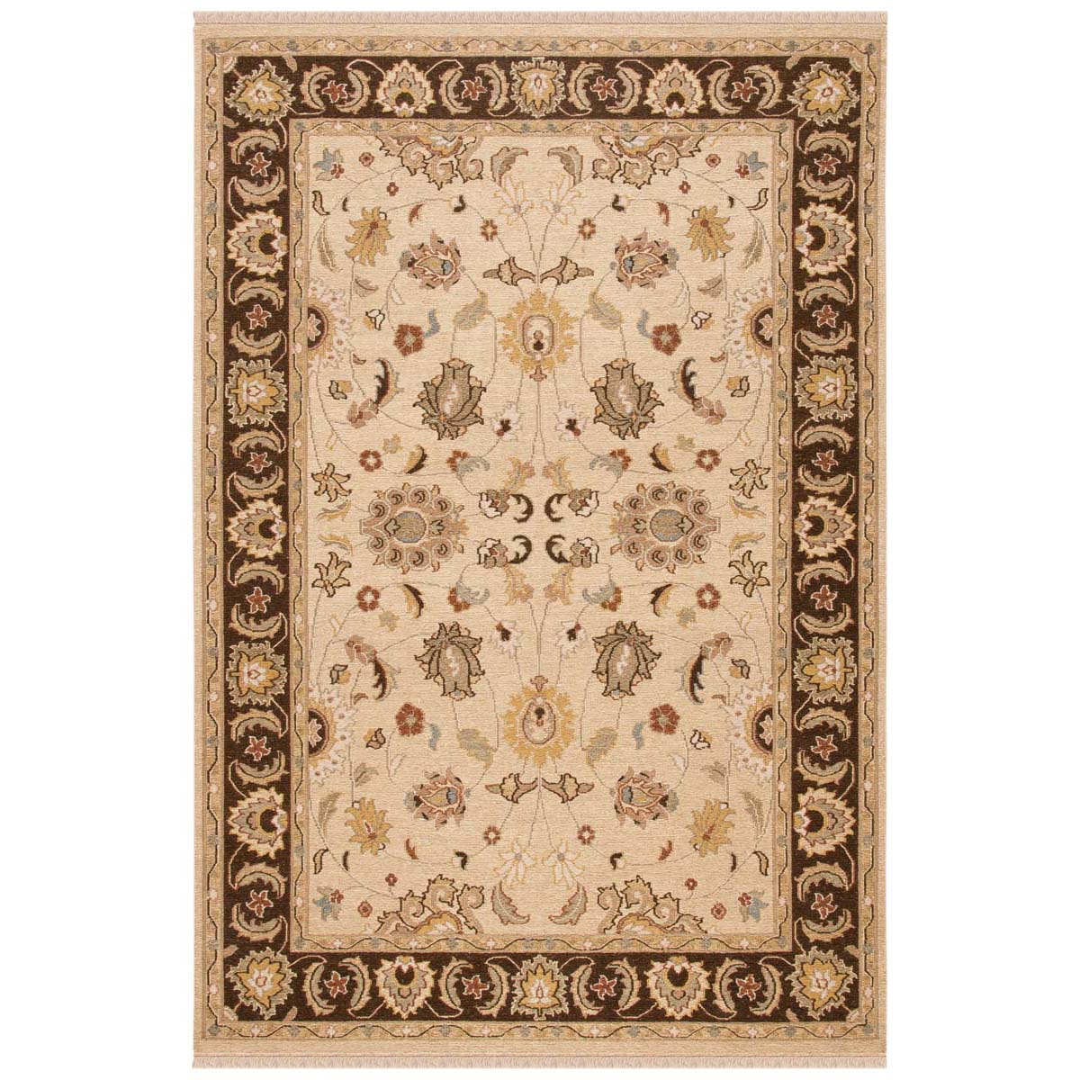 Safavieh Sumak 411 Rug, SUM411 - Ivory / Brown