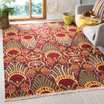 Safavieh Sumak 438 Rug, SUM438 - Red / Green